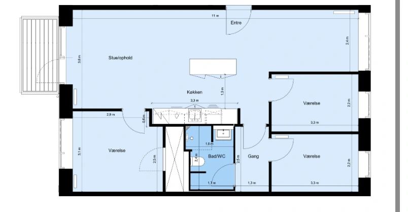 Søger roommate til København, Ørestad City – 10 min. til Kgs. Nytorv med metro